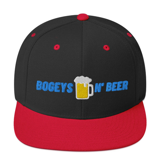 Bogeys N' Beer Flat Brim Cap