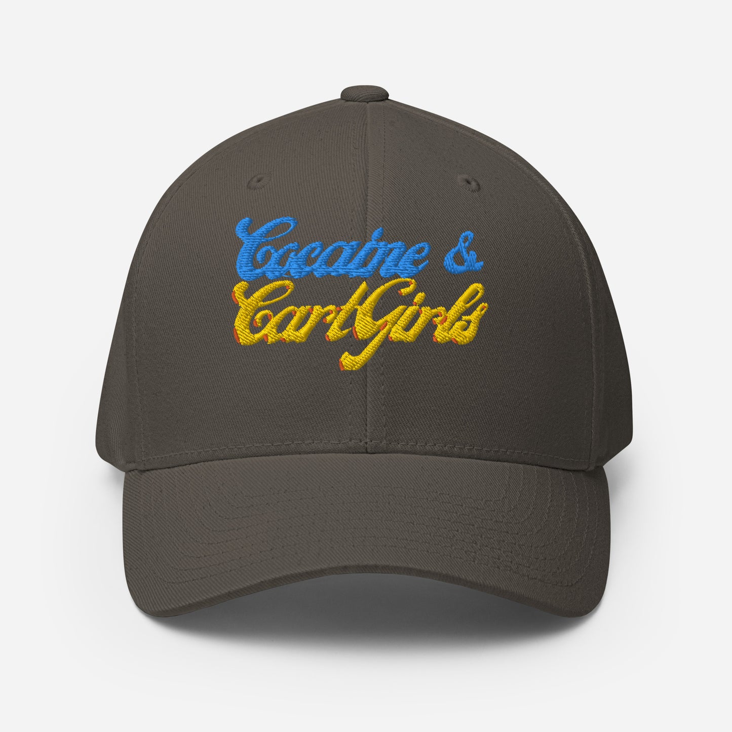 Cocaine and Cart Girls Flex Fit Cap