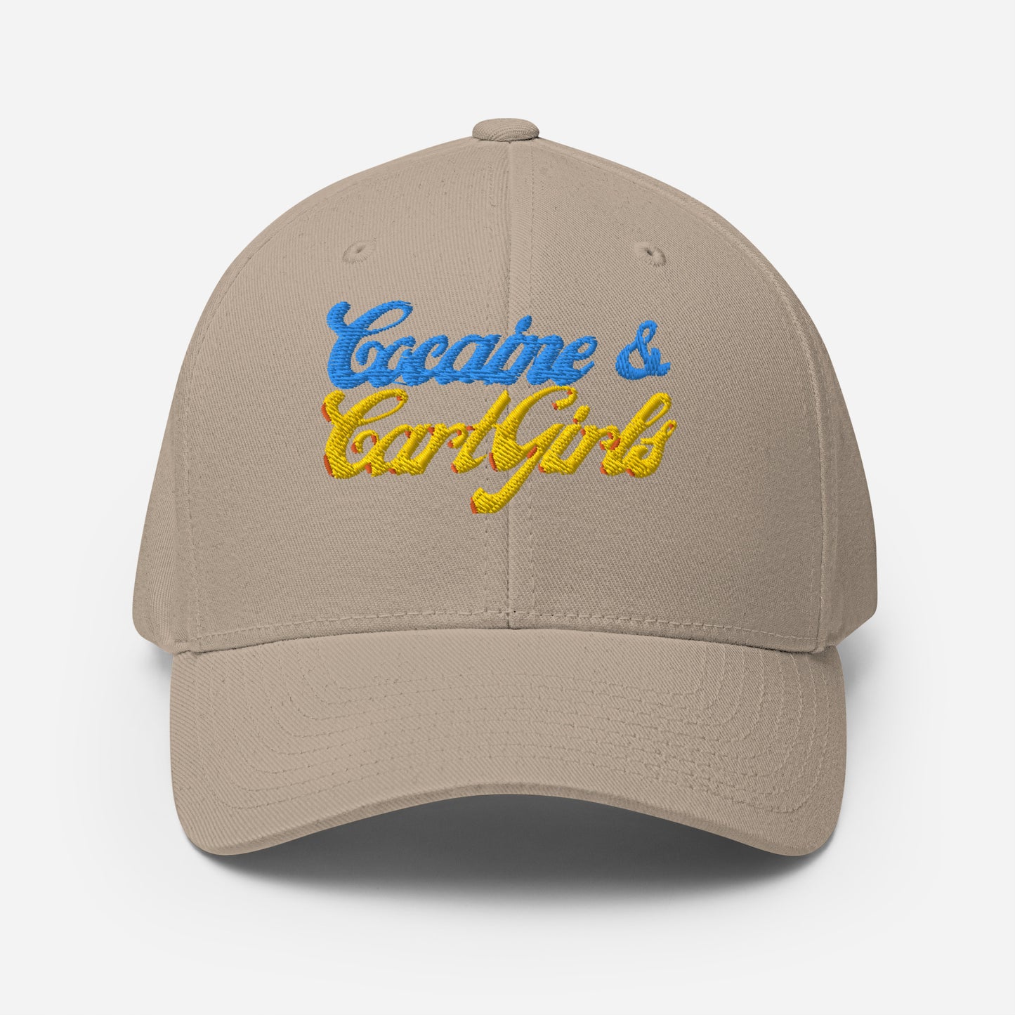 Cocaine and Cart Girls Flex Fit Cap