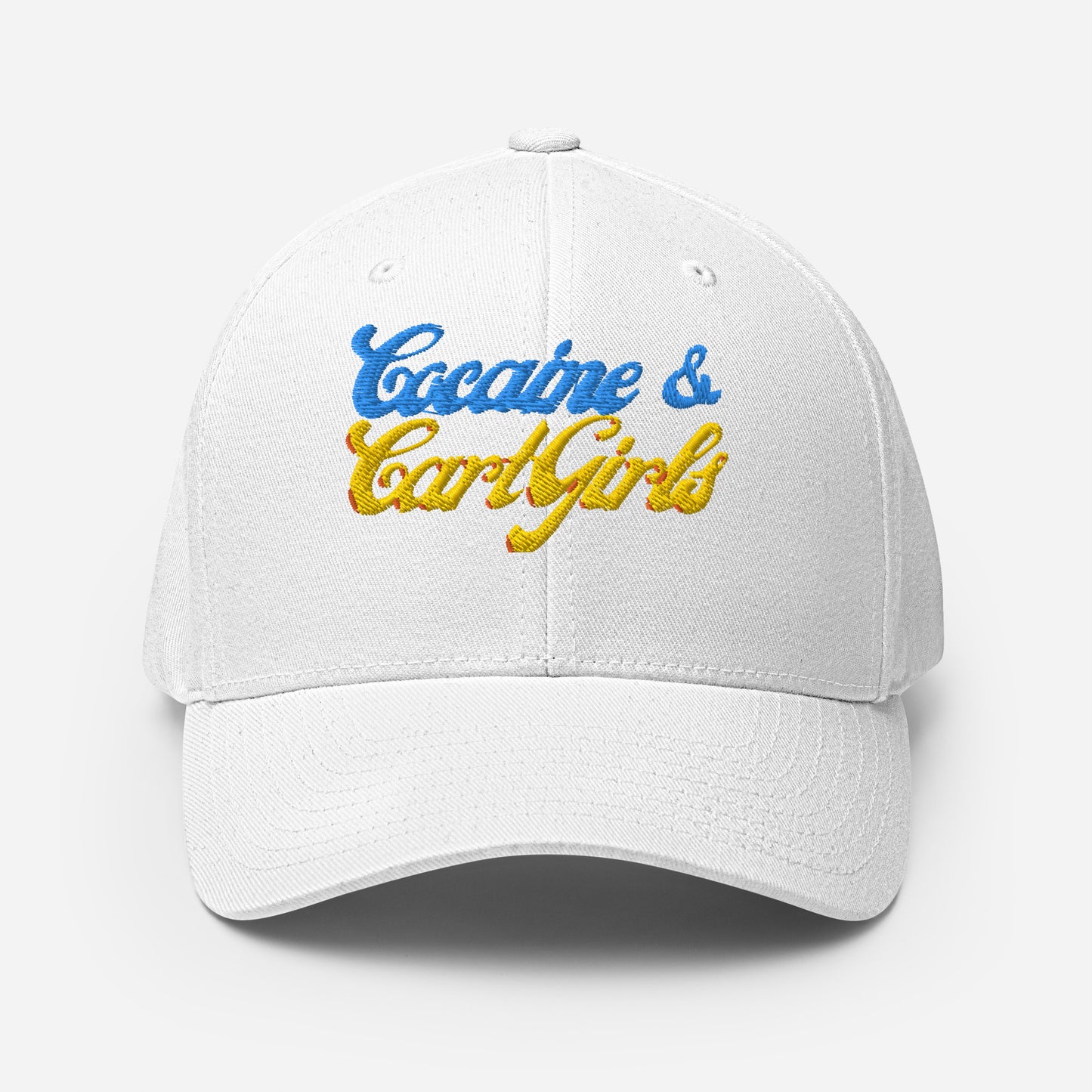 Cocaine and Cart Girls Flex Fit Cap